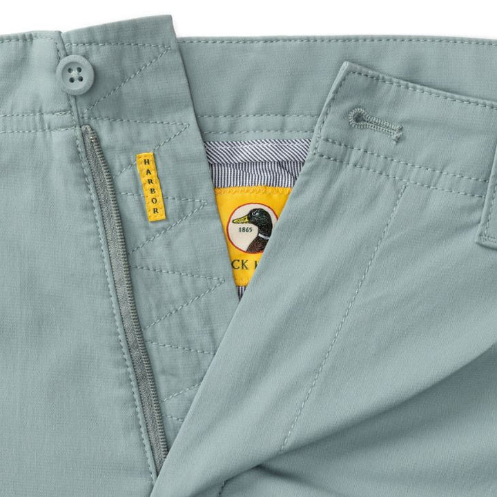 Duck Head Harbor Performance Chino: Silver Blue