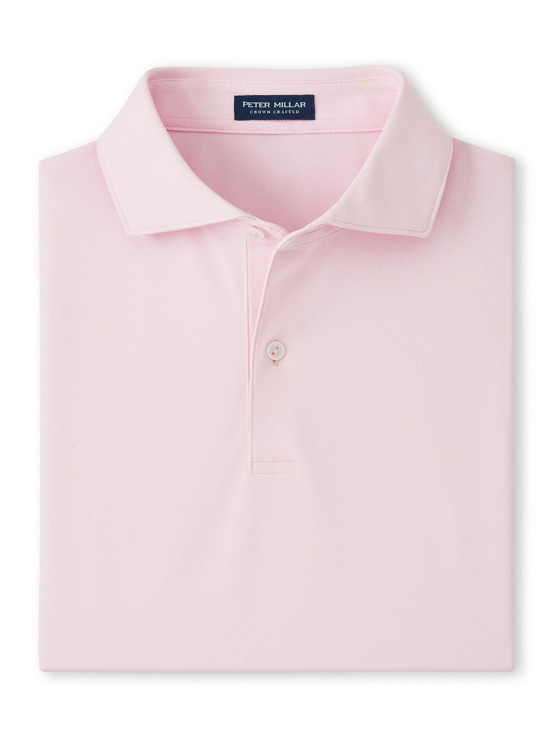 Peter Millar Crown Crafted Soul Performance Mesh Polo: Misty Rose