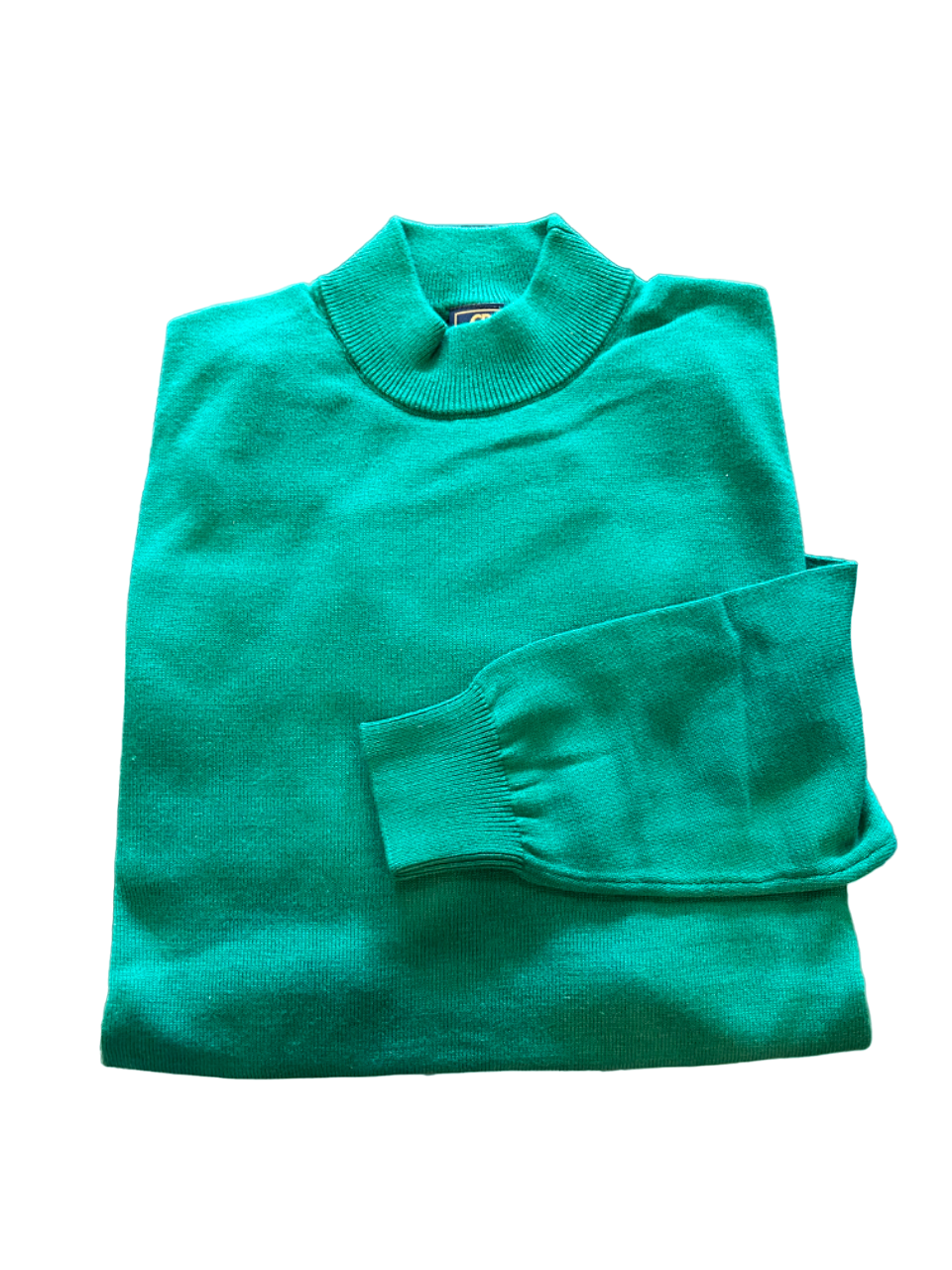 Craig Reagin Mock Neck Sweater: Emerald