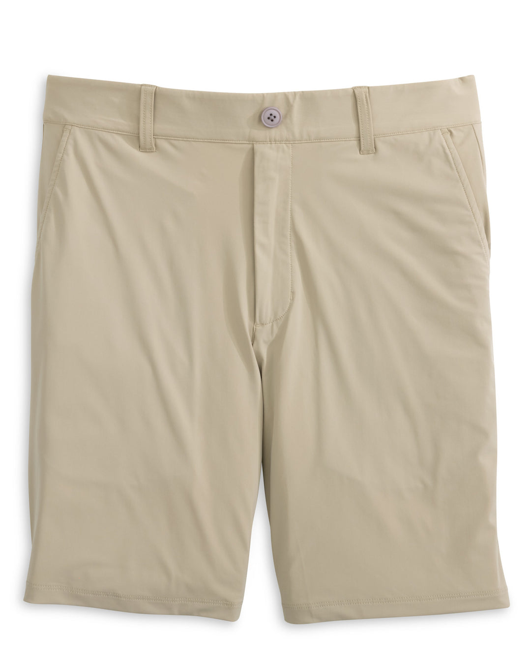 Johnnie-O Fusionn Knit Performance Pull-On Short 7": Khaki