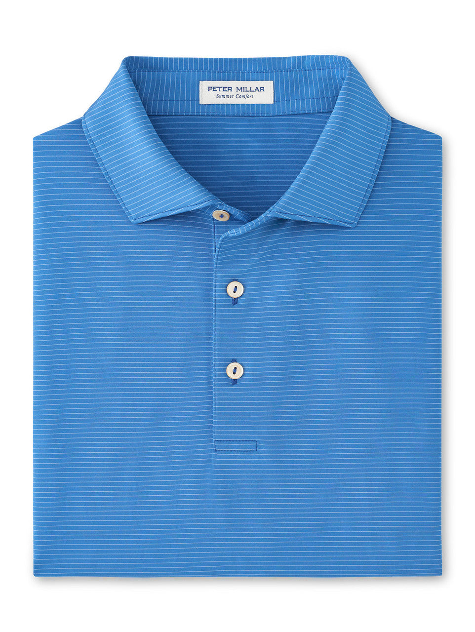 Peter Millar Highlands Performance Jersey Polo: Sailor Blue