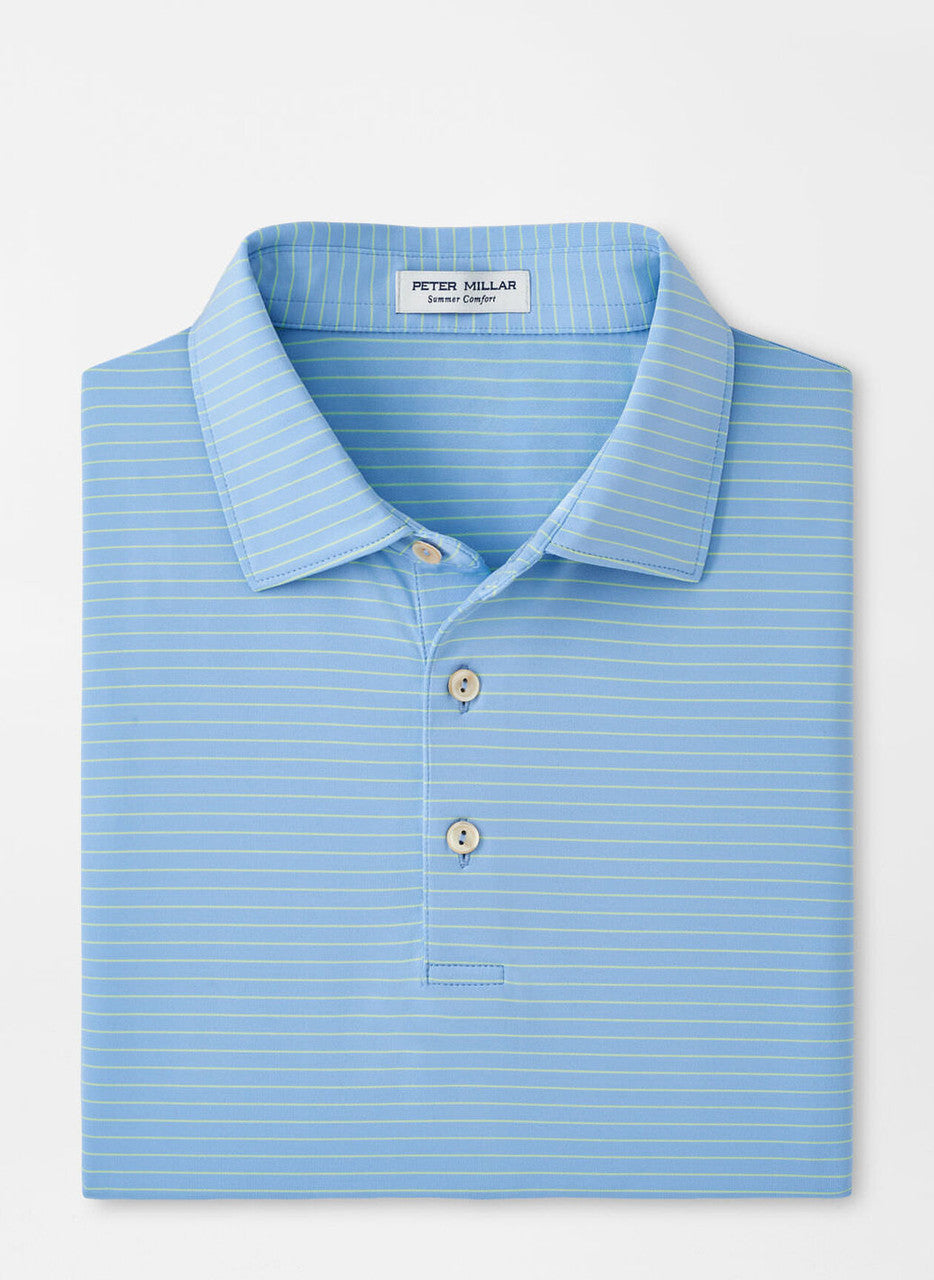 Peter Millar Hemlock Jersey Polo: Cottage Blue