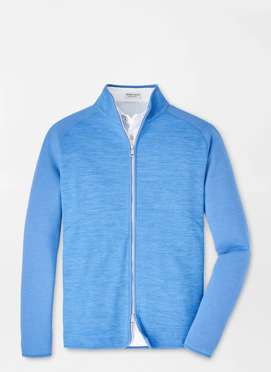 Peter Millar Vista Hybrid Full-Zip Jacket: Liberty Blue – Craig