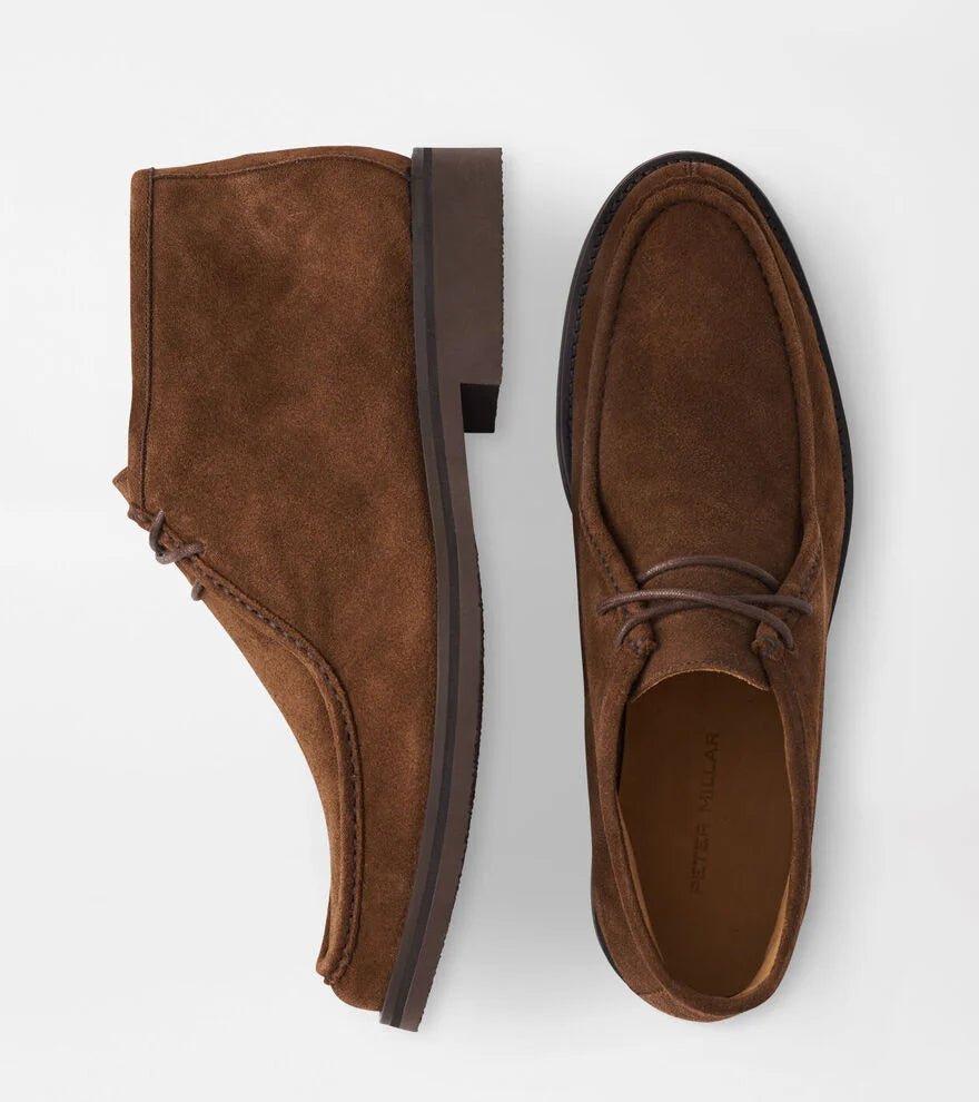 Peter Millar Tempest Boot: Walnut – Craig Reagin Clothiers display picture 1