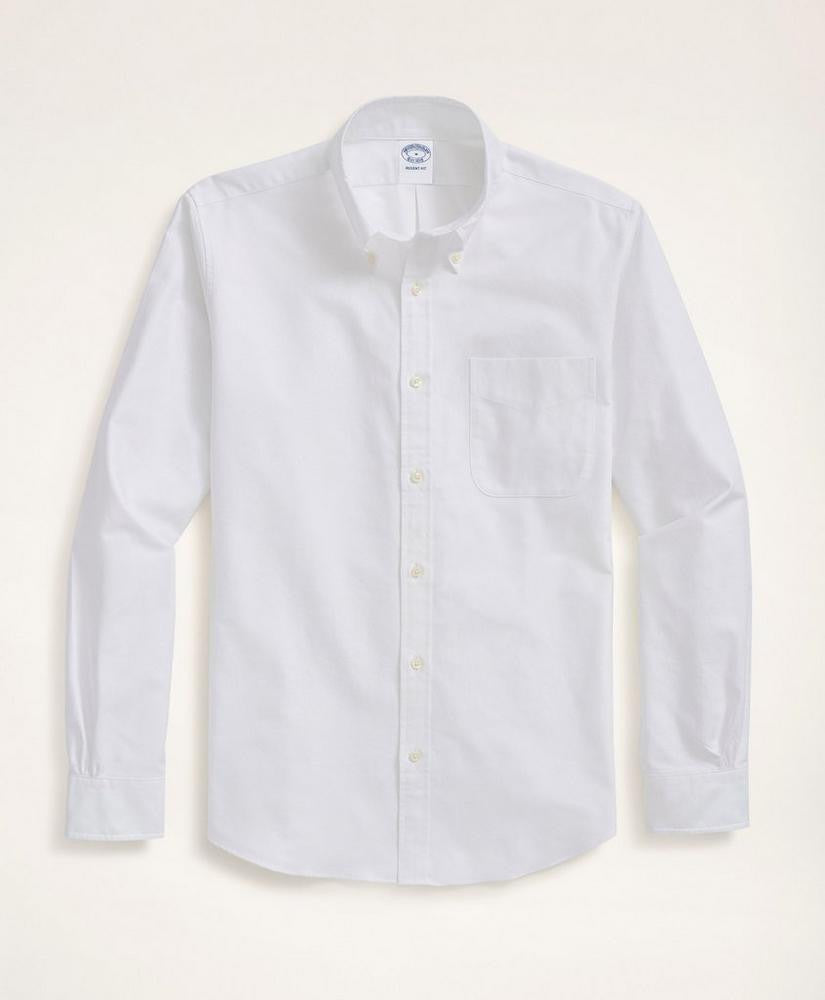 Brooks Brothers Men's Non-Iron Oxford Shirt - Long Sleeve Button-Down Collar, Classic Fit 9 thumbnail image