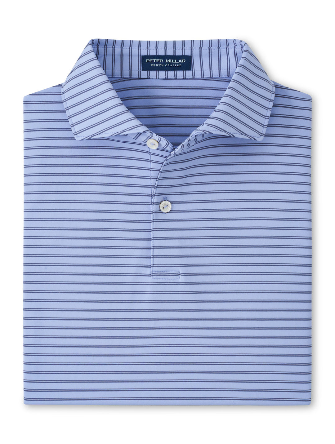 Peter Millar Crown Crafted Bridge Performance Jersey Polo: Wisteria
