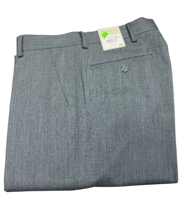 Profilo by Ballin Wool Pant: Mid Grey