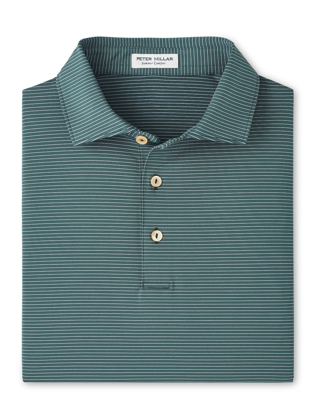 Peter Millar Highland Performance Jersey Polo: Nordic Pine