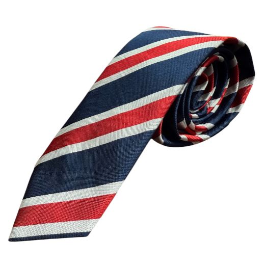 Craig Reagin Red/Navy/White Tie