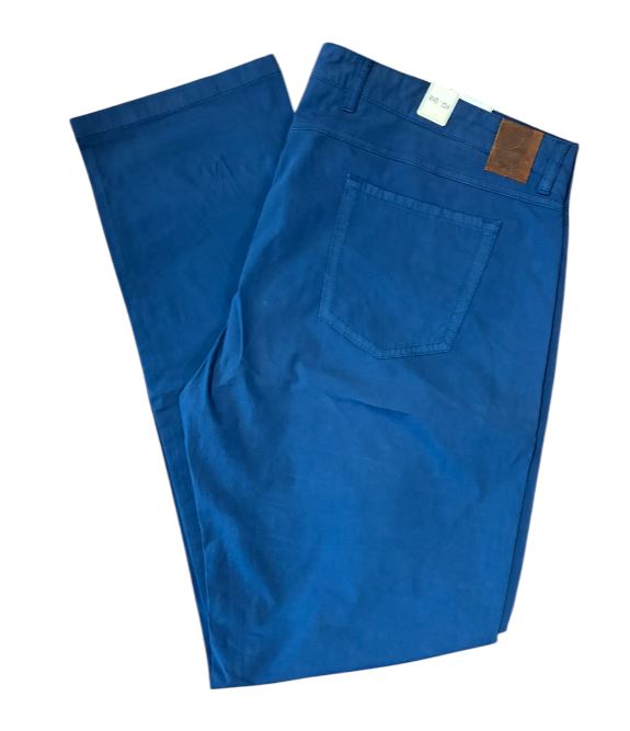 True Khaki by Ballin Stretch Poplin 5-Pocket: Navy