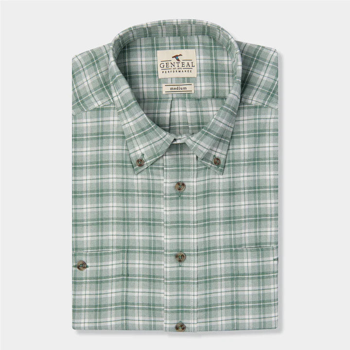 Genteal Performance Flannel: Forest