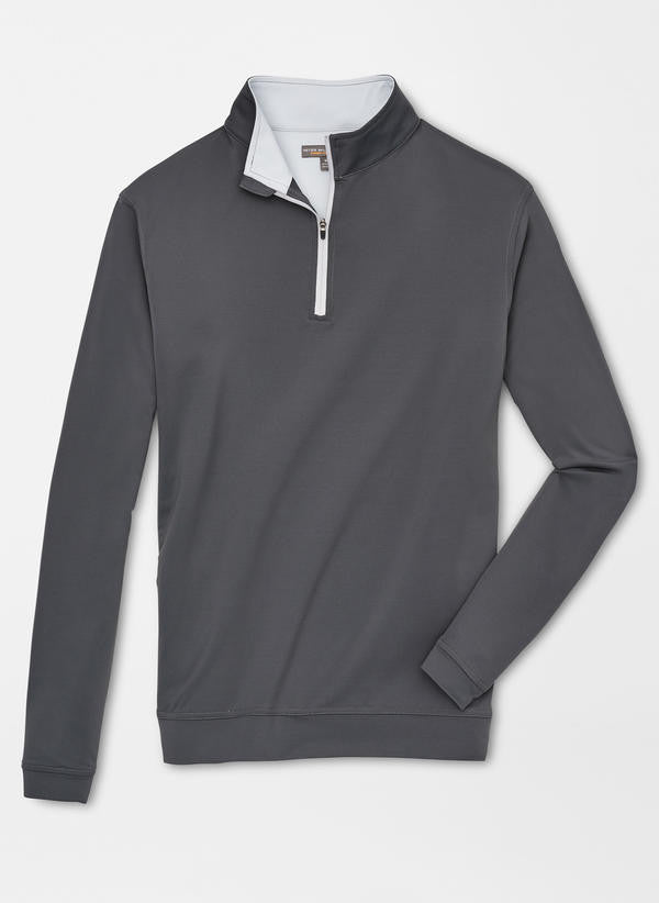 Peter Millar Perth Performance Quarter-Zip - Iron
