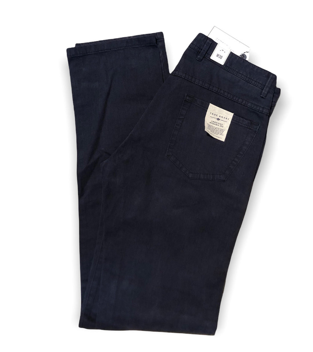 True Khaki by Ballin Crescent Melange Twill: Navy