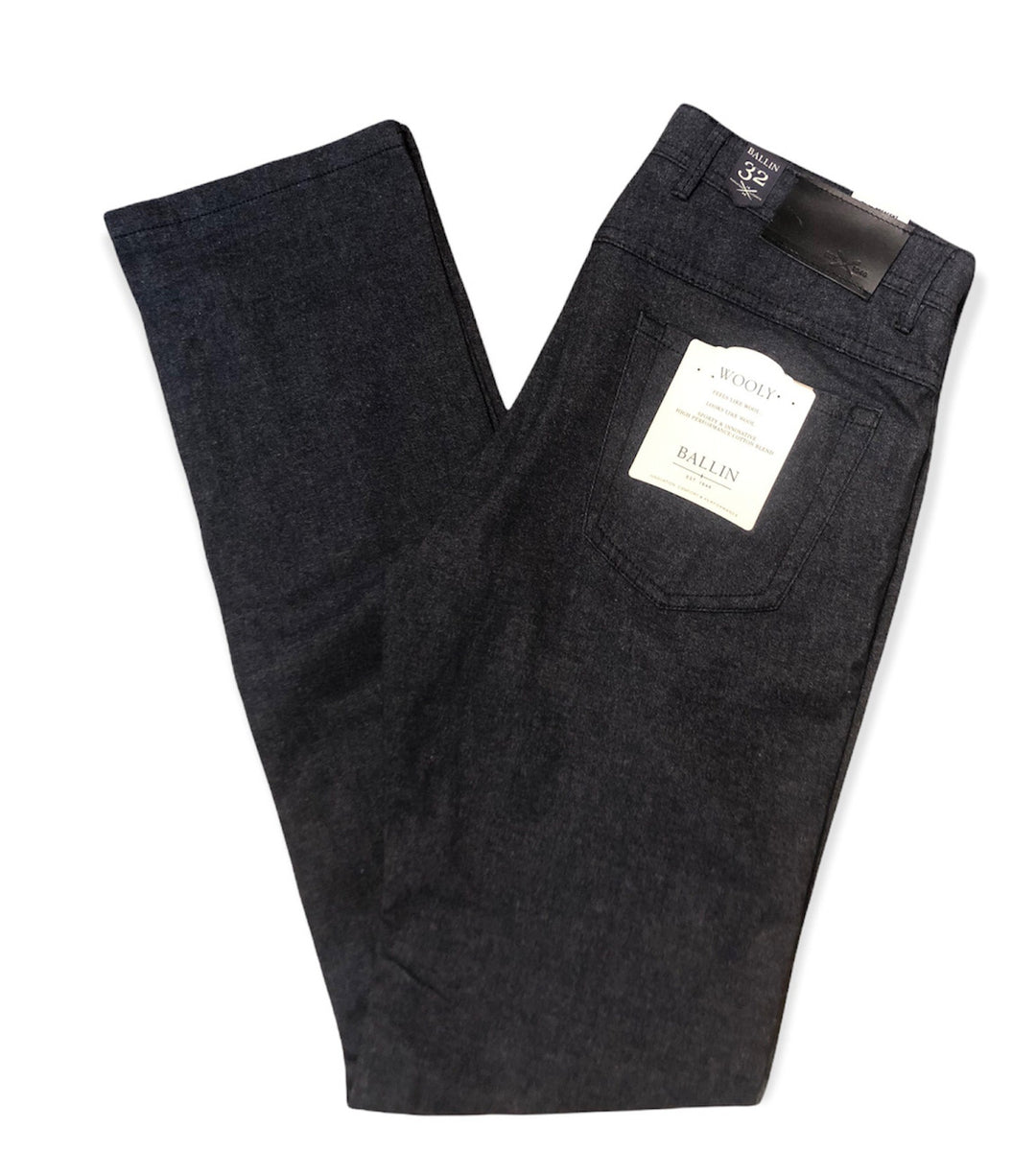 Ballin Crescent "Wooly" Flannel Look: Navy