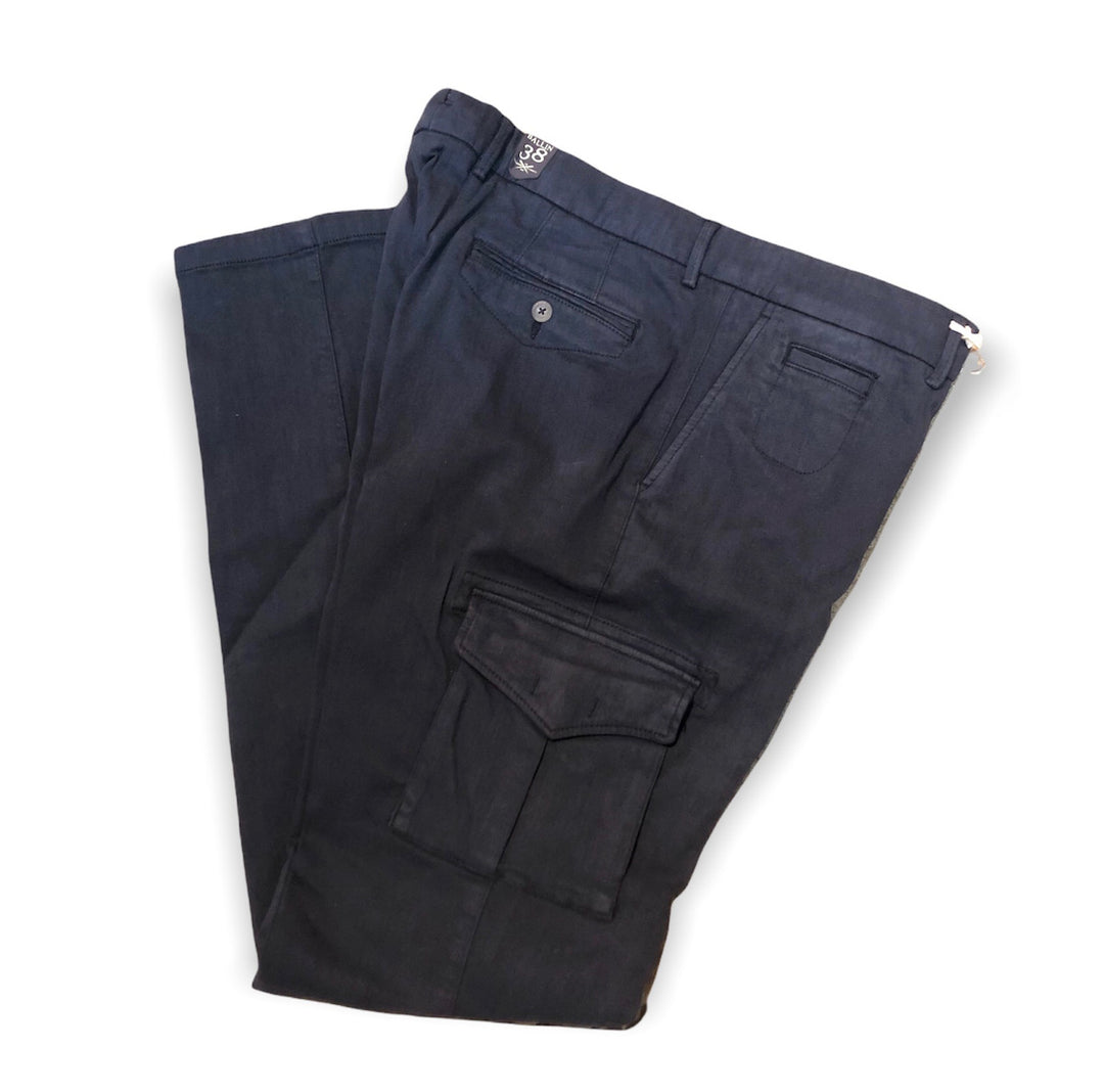 Ballin Mackay Cargo "Xtreme Comfort" Super Stretch Drill: Navy