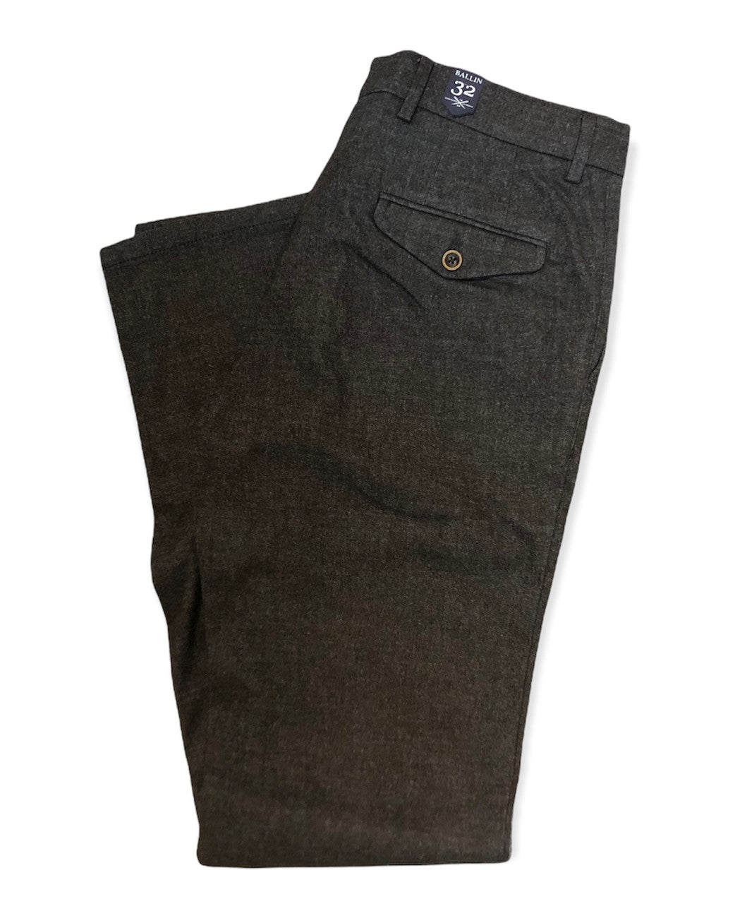 Ballin Atwater "Wooly" Flannel Look: Brown Mix