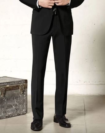 Prive by Maxman Solid Pant: Black