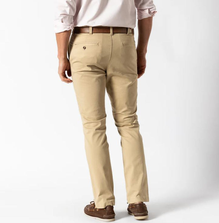 Duck Head Slim Fit Gold School Chino: Sand