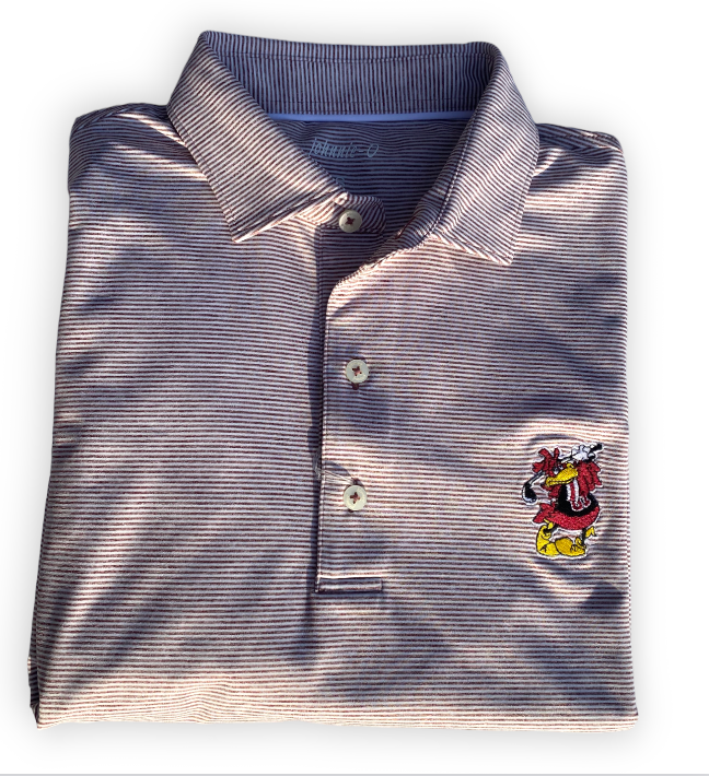 Johnnie-O University of South Carolina Lyndon Performance Polo: Maroon - Swinging Cocky