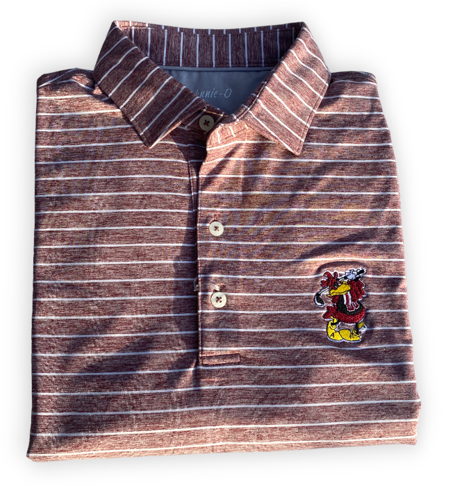 Johnnie-O University of South Carolina Newton Performance Polo: Maroon - Swinging Cocky