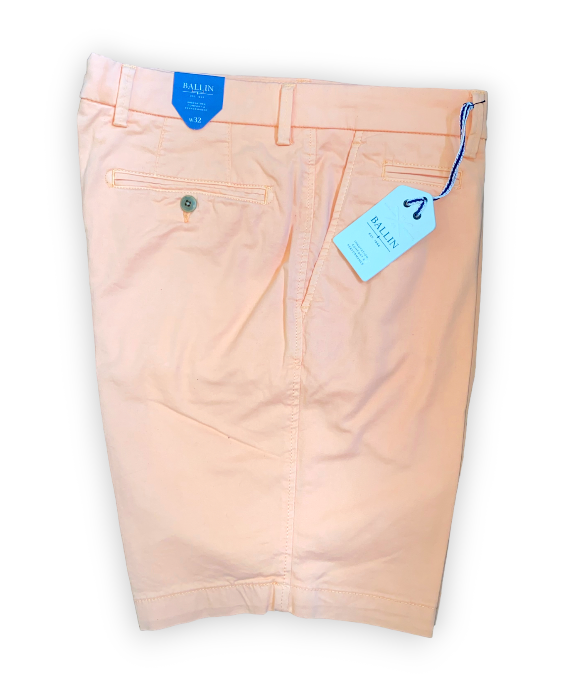Ballin College Shorts: Coral