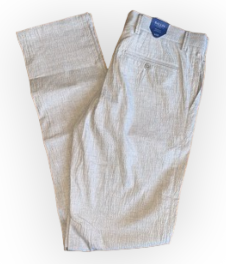 Ballin Atwater Seersucker Pant: Tan