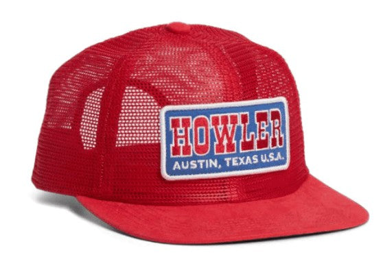 Howler Bros Unstructured Snapback Hat - Feedstore: Howler Slab: Joe Rob Red