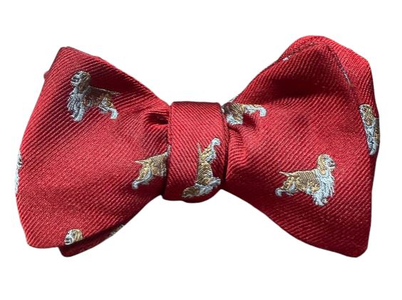 Craig Reagin Spaniel Bowtie: Red