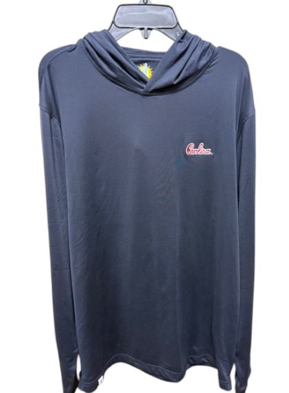 Johnnie-O University of South Carolina "Carolina Script" Talon Performance T-shirt Hoodie: Black