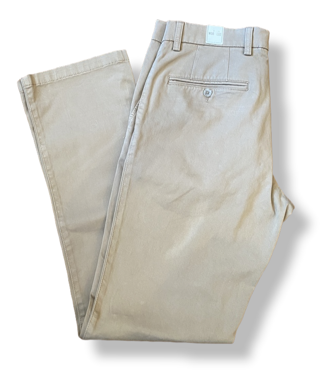 True Khaki by Ballin Stretch Sateen Pant: Dark Khaki