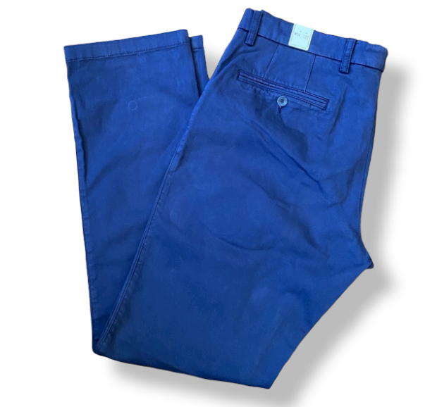 True Khaki by Ballin Stretch Sateen Pant: Navy