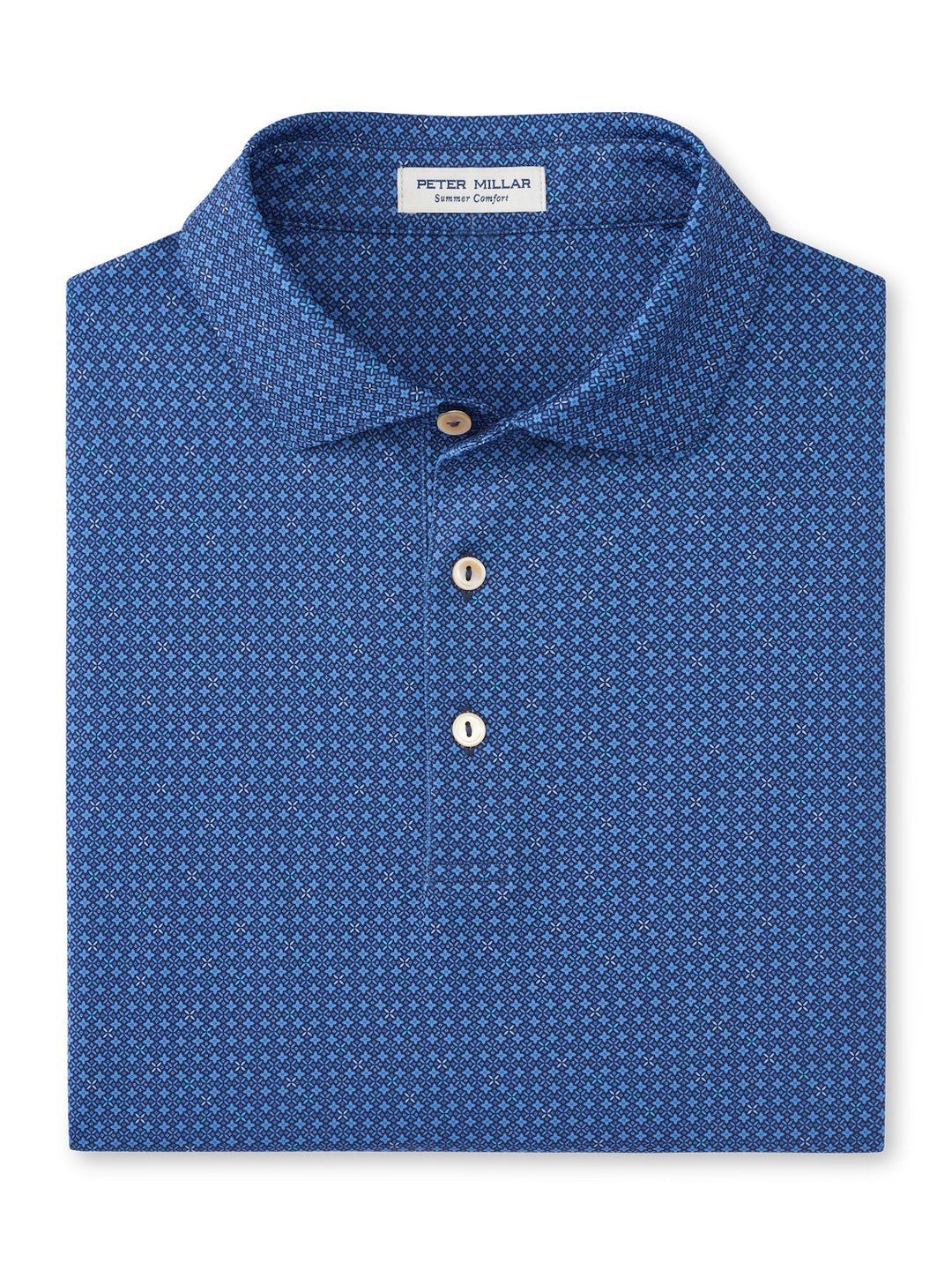 Peter Millar Castellina Performance Jersey Polo: Navy