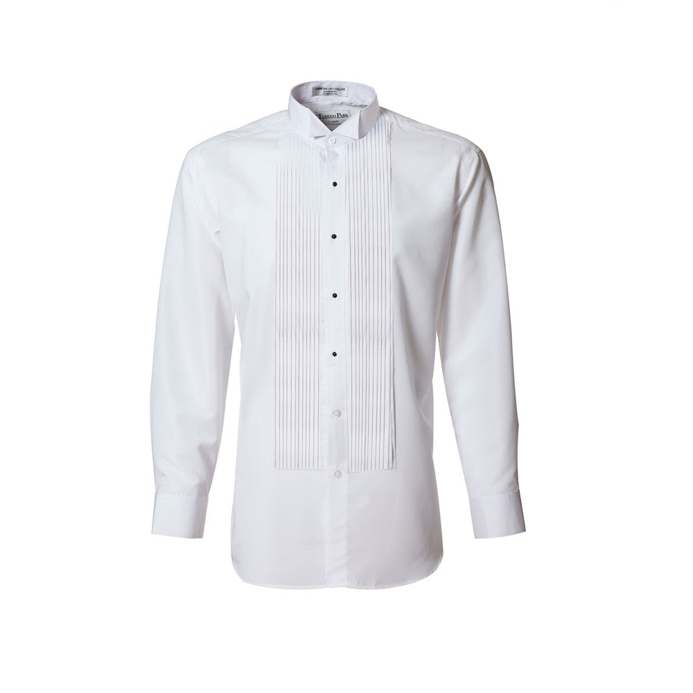 wing collar pleated dress shirt Amazon.com: NEIL ALLYN Men's Slim FIT Wing Collar 1/4" Pleats Tuxedo Shirt-S-32-33 White : Clothing, Shoes & Jewelry
