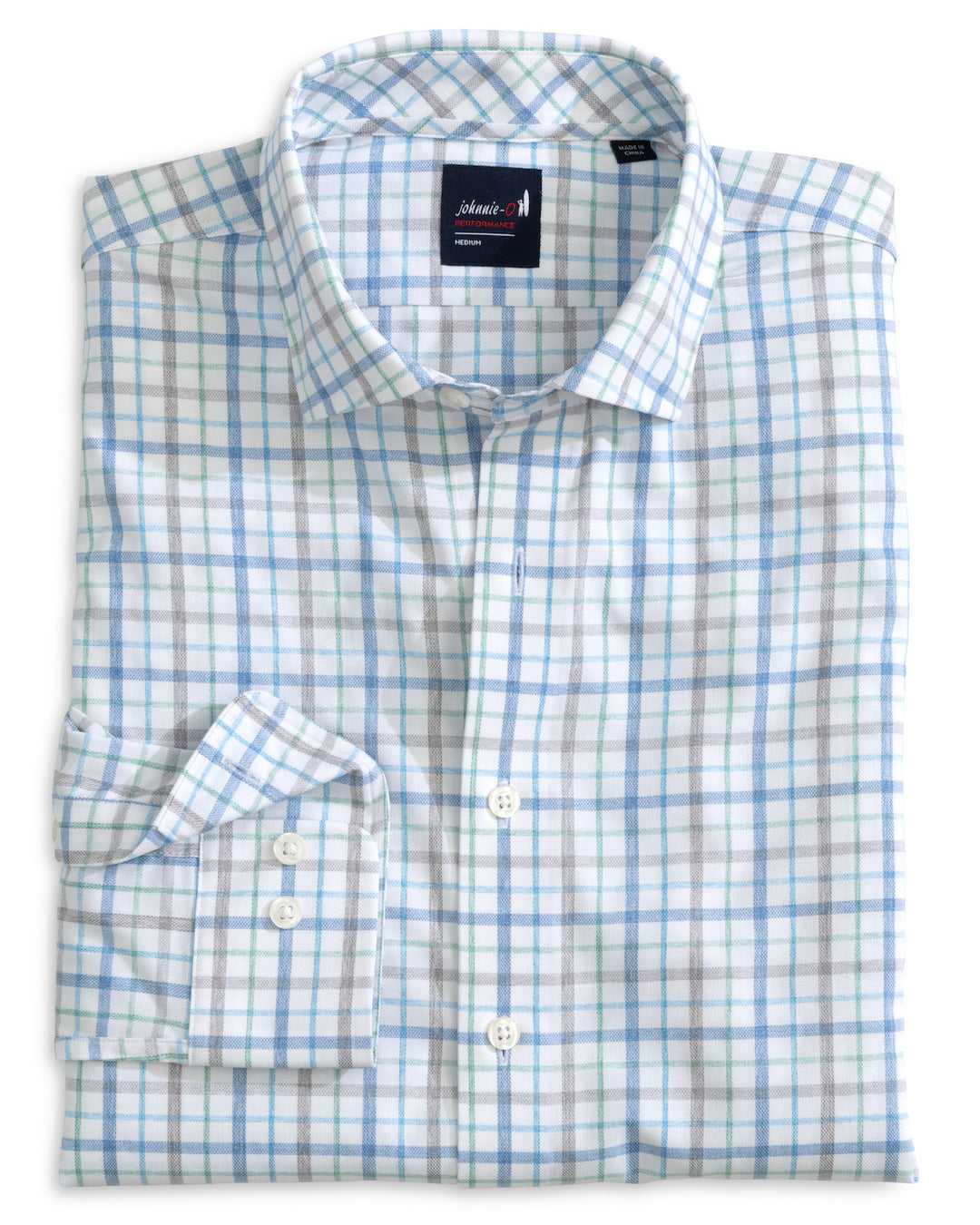 Johnnie-O Maarten Sport Shirt: Navy