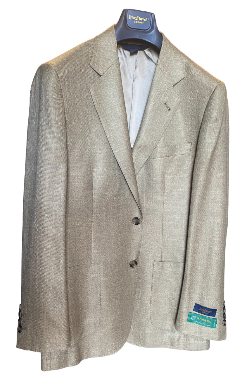 MaxDavoli by MaxMan Gold Bamboo Sport Coat