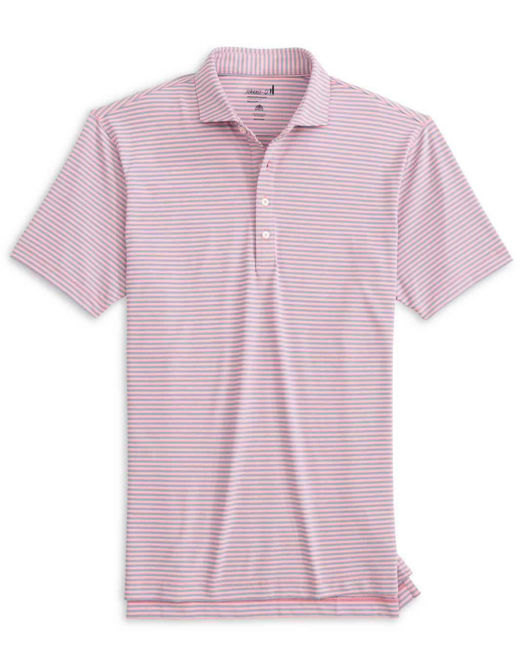 Johnnie-O Performance Stetson Mesh Polo: Azalea