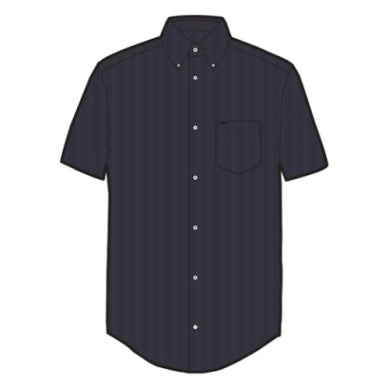 Barbour Longhall Seersucker Performance Regular Fit Sport Shirt: Navy