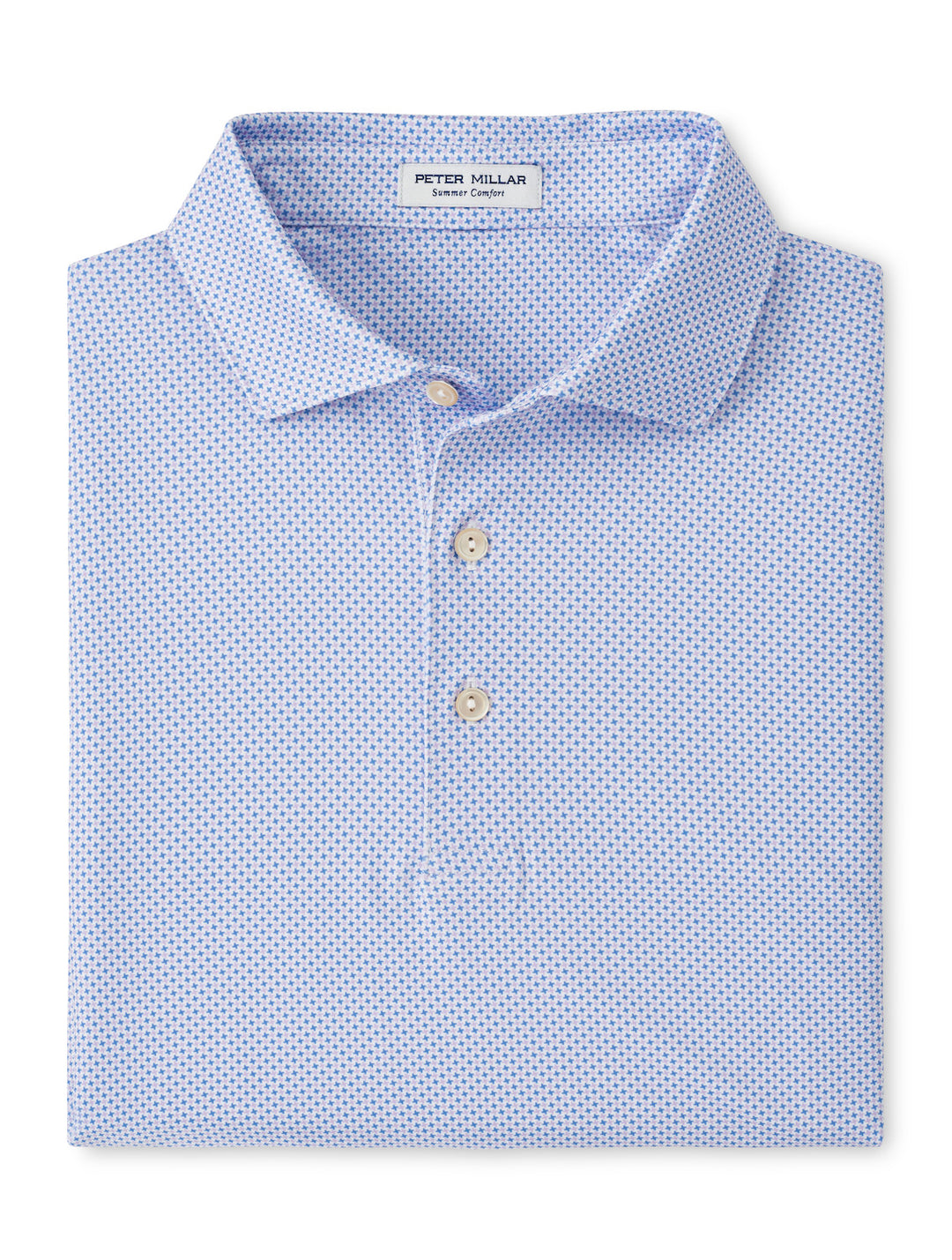 Peter Millar Phoenix Performance Jersey Polo: White