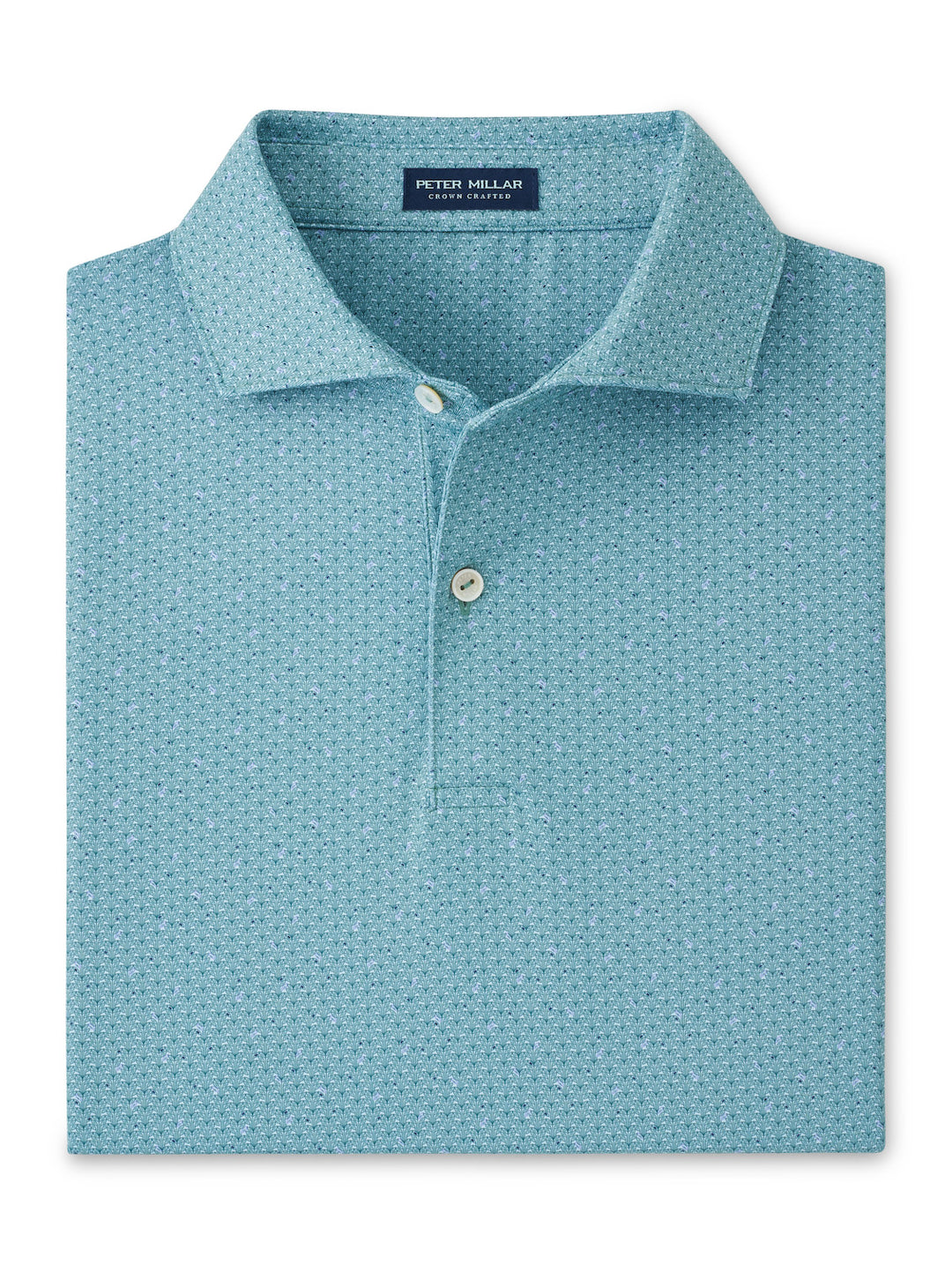 Peter Millar Crown Crafted Corinth Performance Jersey Polo: Sherwood