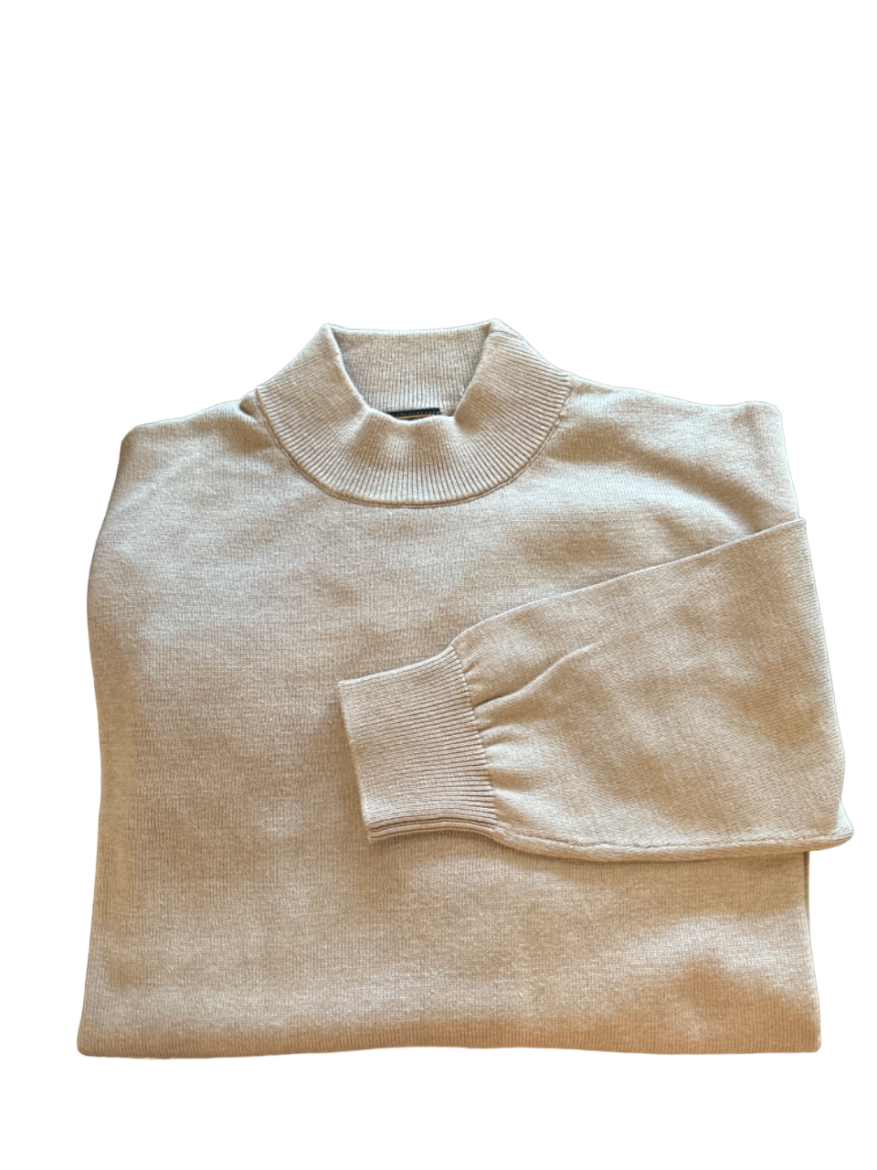 Craig Reagin Mock Neck Sweater: Silver