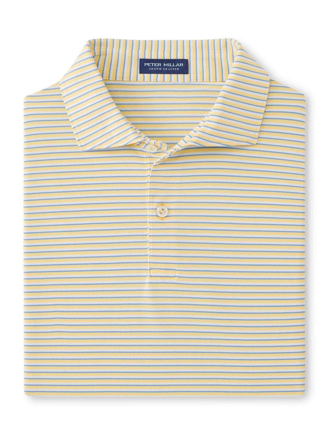 Peter Millar Crown Crafted Tempo Performance Mesh Polo: Crenshaw