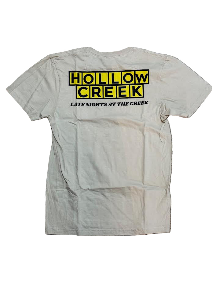 Hollow Creek Clothing Late Nights T-shirt: Khaki