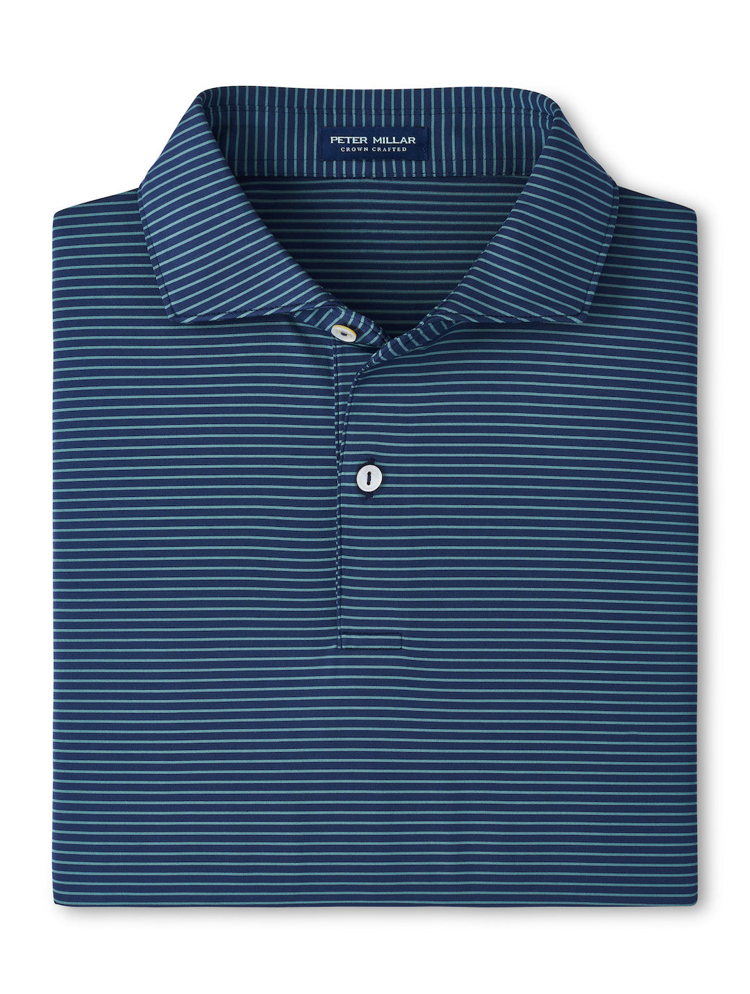 Peter Millar Crown Crafted Ballad Performance Jersey Polo: Navy
