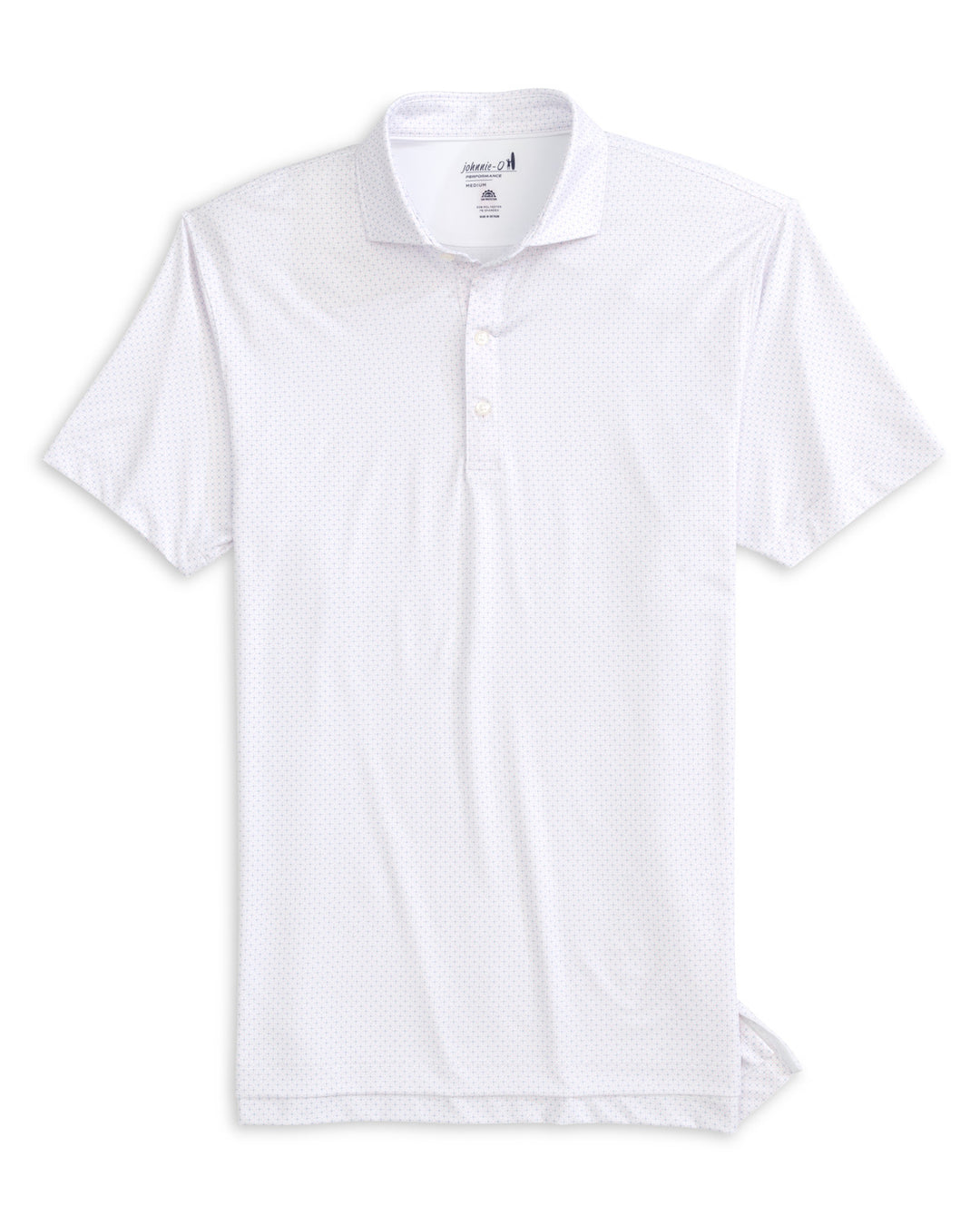 Johnnie-O Perfomance Pete Polo: White