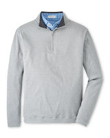 Peter Millar Ardentair Performance Quarter-Zip: Gale Grey