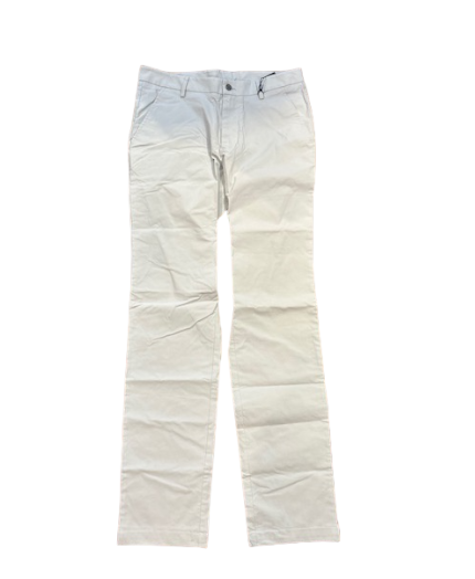 Stantt European Fine Poplin Pant: Pearl Grey
