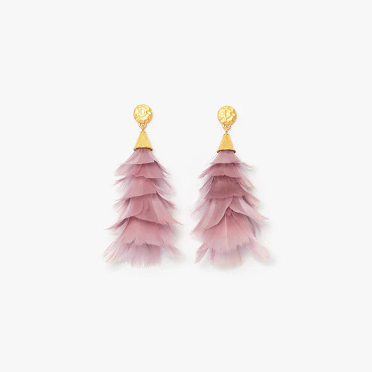 Brackish Statement Earrings: Snow Queen