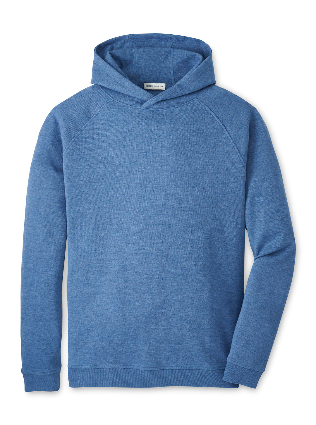 Peter Millar Crown Comfort Knit Hoodie: Moon Blue