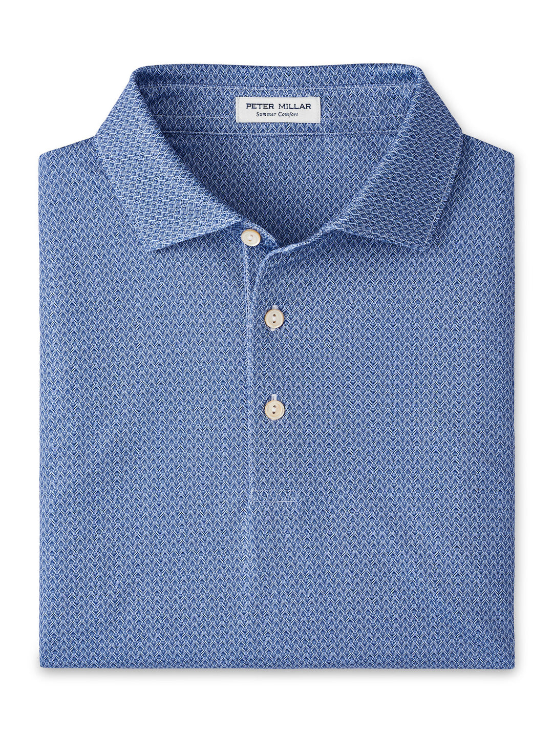 Peter Millar Abbott Performance Jersey Polo: White