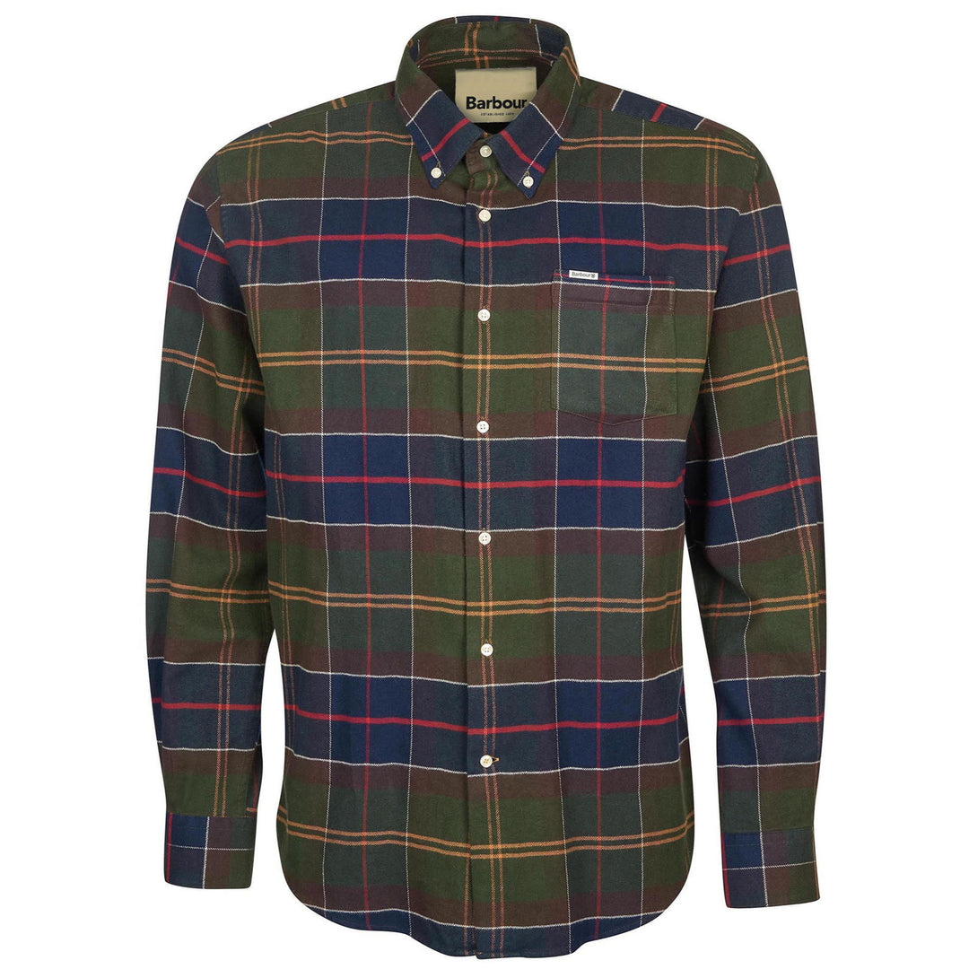Barbour Hogside Tartan Regular Fit Long-Sleeved Shirt: Classic Tartan